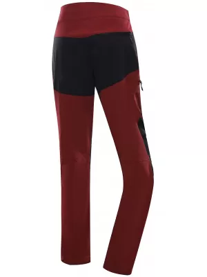 Pánské kalhoty ALPINE PRO SPAN MPAA631 ČERVENÁ