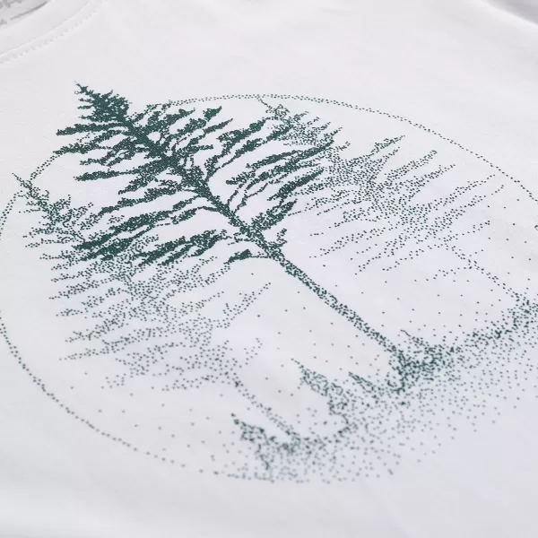  Dětské triko ALPINE PRO NATURO KTSA423 BÍLÁ 