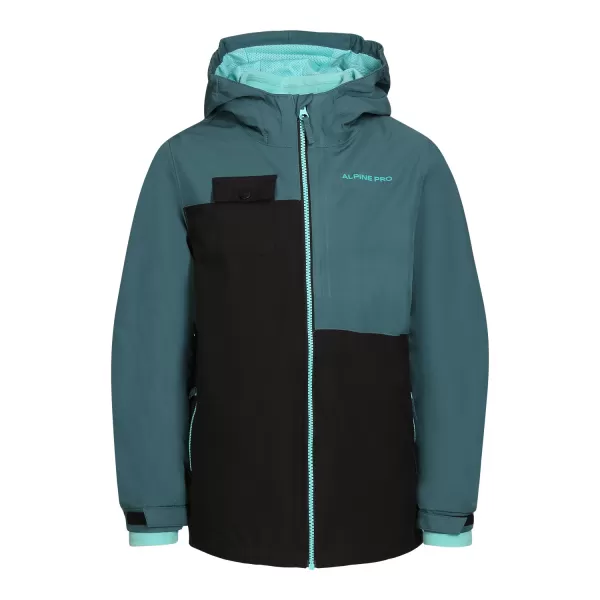  Dětská bunda ALPINE PRO PLEGA KJCB312 ŠEDÁ 