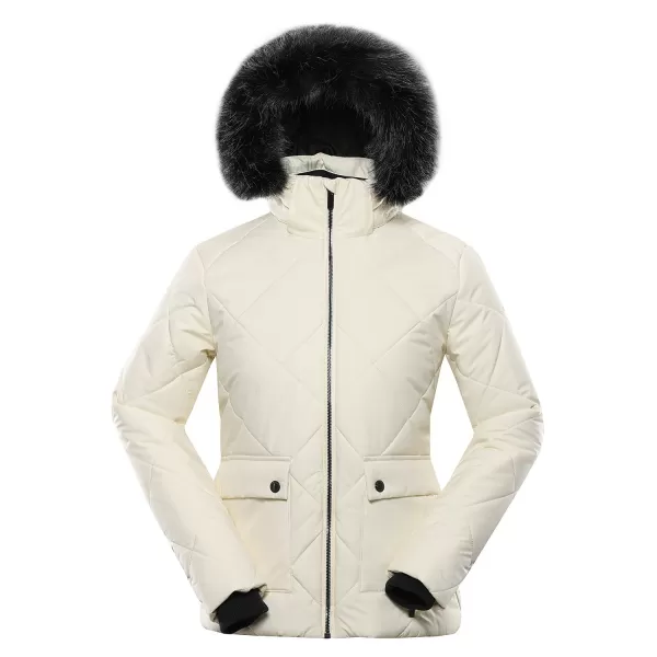  Dámská bunda ALPINE PRO LODERA LJCB593 BÍLÁ 