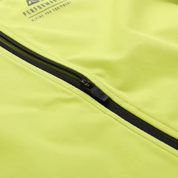  Pánská softshellová bunda ALPINE PRO GEROC MJCB624 ZELENÁ 