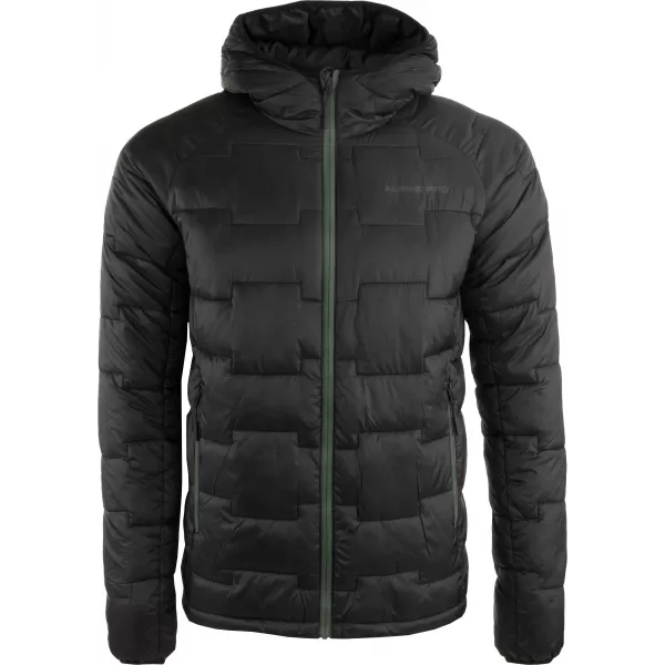  Pánská bunda ALPINE PRO HUREM MJCB649 ČERNÁ 