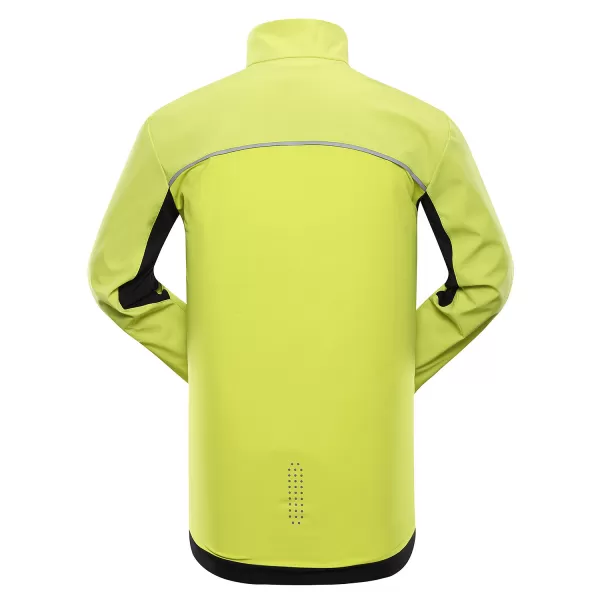  Pánská softshellová bunda ALPINE PRO GEROC MJCB624 ZELENÁ 
