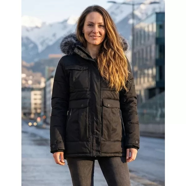  Dámská bunda ALPINE PRO EGYPA LJCB592 ČERNÁ 