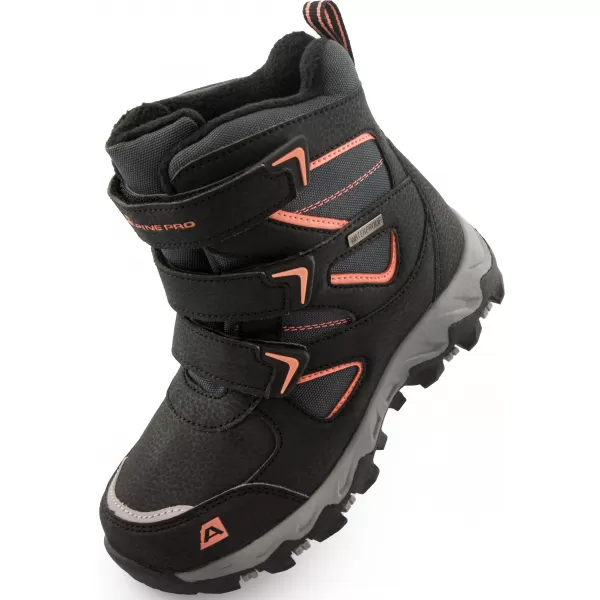  Dětské zimní boty ALPINE PRO ROGIO KBTB403 ČERNÁ 