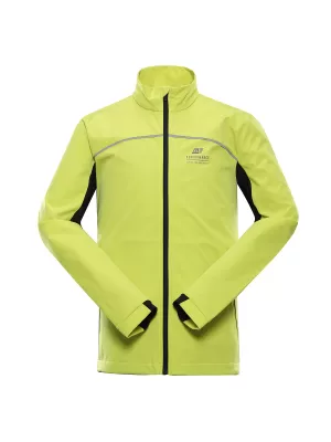 Pánská softshellová bunda ALPINE PRO GEROC MJCB624 ZELENÁ