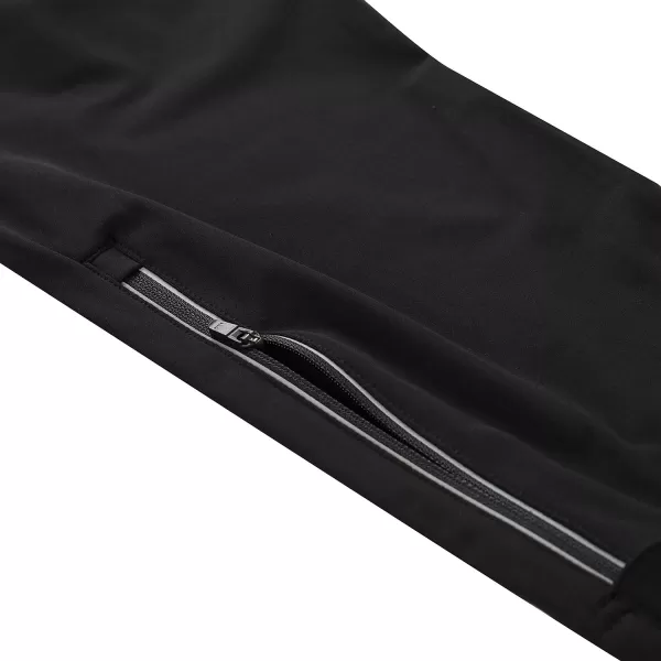  Pánské softshellové kalhoty ALPINE PRO ABAR MPAB594 ČERNÁ 