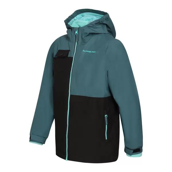  Dětská bunda ALPINE PRO PLEGA KJCB312 ŠEDÁ 