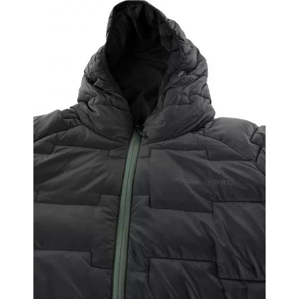  Pánská bunda ALPINE PRO HUREM MJCB649 ČERNÁ 