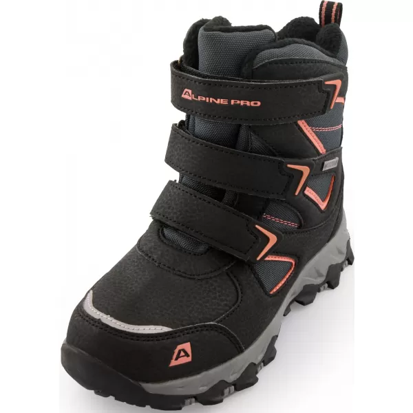  Dětské zimní boty ALPINE PRO ROGIO KBTB403 ČERNÁ 