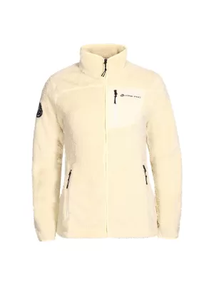 Dámská mikina ALPINE PRO FERADA LSWB408 BÍLÁ