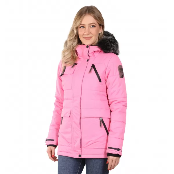  Dámská bunda ALPINE PRO WERDA LJCD644 RŮŽOVÁ 