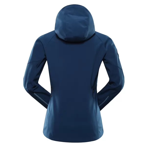  Dámská softshellová bunda ALPINE PRO ESPRITA LJCB589 MODRÁ 
