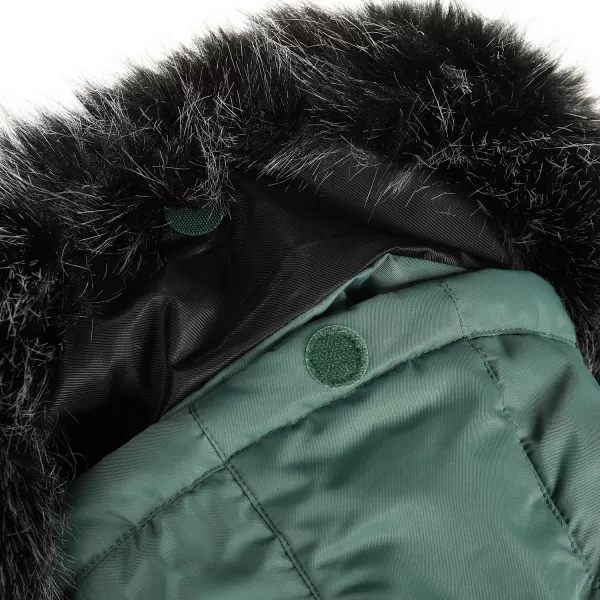  Dámská bunda ALPINE PRO WERDA LJCD644 ZELENÁ 