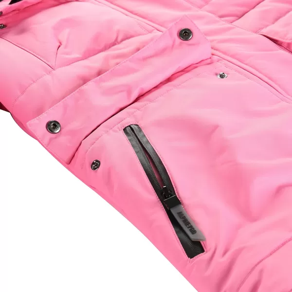  Dámská bunda ALPINE PRO WERDA LJCD644 RŮŽOVÁ 