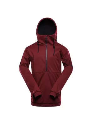 Pánská lyžařská softshellová bunda ALPINE PRO JARG MJCD699 RŮŽOVÉ DŘEVO