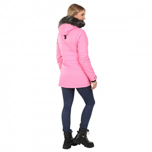  Dámská bunda ALPINE PRO WERDA LJCD644 RŮŽOVÁ 