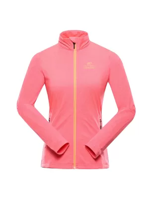 Dámská mikina ALPINE PRO GOLLA LSWB407 NEON CORAL