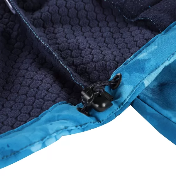  Dámská softshellová bunda ALPINE PRO HOORA LJCC590 MODRÁ 