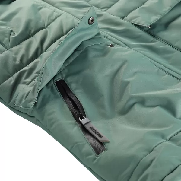  Dámská bunda ALPINE PRO WERDA LJCD644 ZELENÁ 