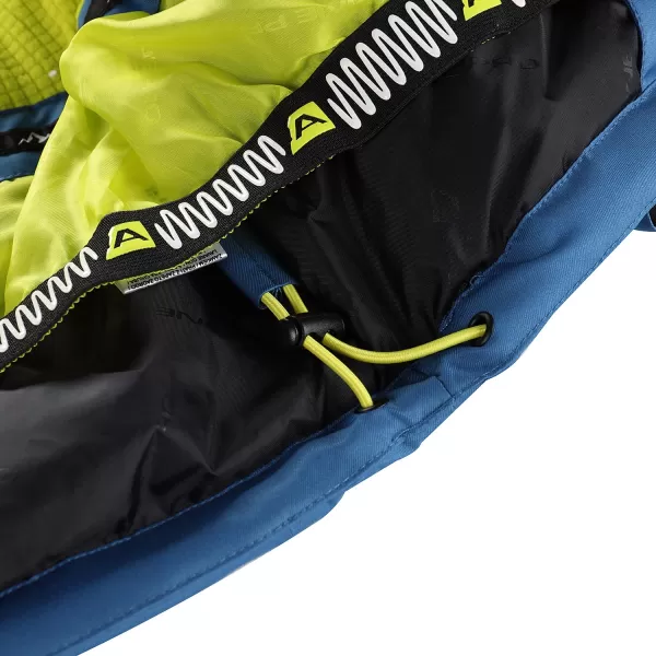  Dětská lyžařská bunda ALPINE PRO REAMO KJCB305 SVĚTLE ZELENÁ 