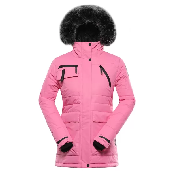  Dámská bunda ALPINE PRO WERDA LJCD644 RŮŽOVÁ 
