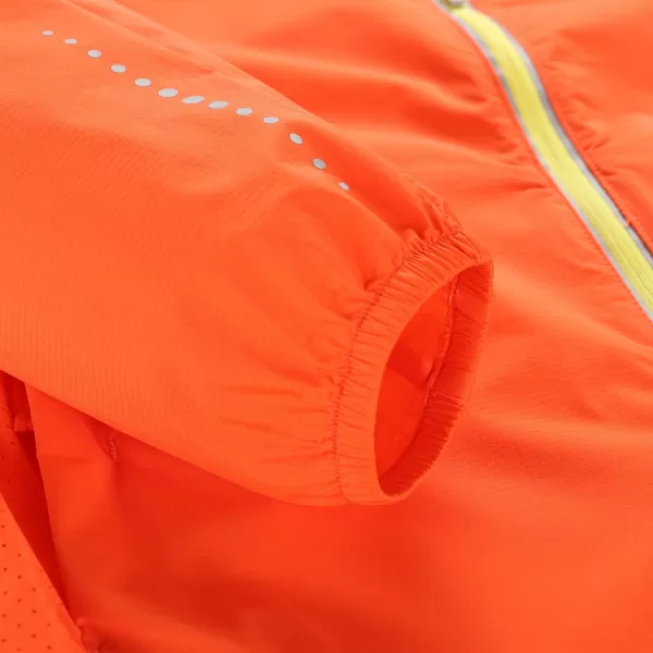 Dětská ultralehká bunda ALPINE PRO SPINO KJCC319 POMERANČOVÁ 