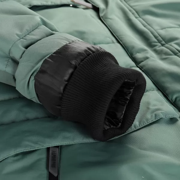  Pánská bunda ALPINE PRO WERD MJCD681 ZELENÁ 