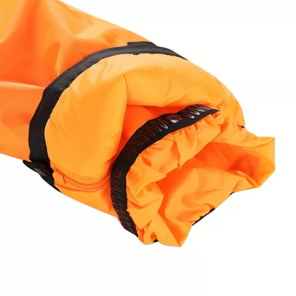  Dětské lyžařské kalhoty ALPINE PRO EDESO KPAD361 NEON ORANŽOVÁ 