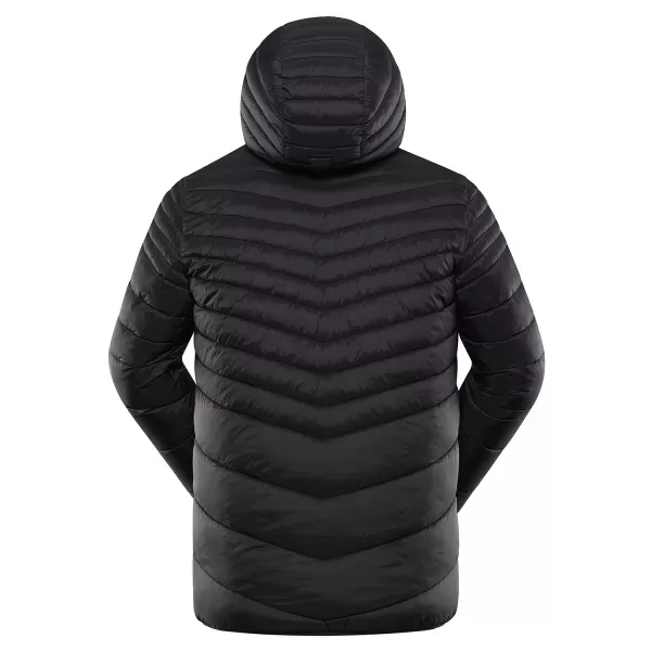  Pánská oboustranná bunda hi-therm ALPINE PRO EROM MJCD628 ČERNÁ 