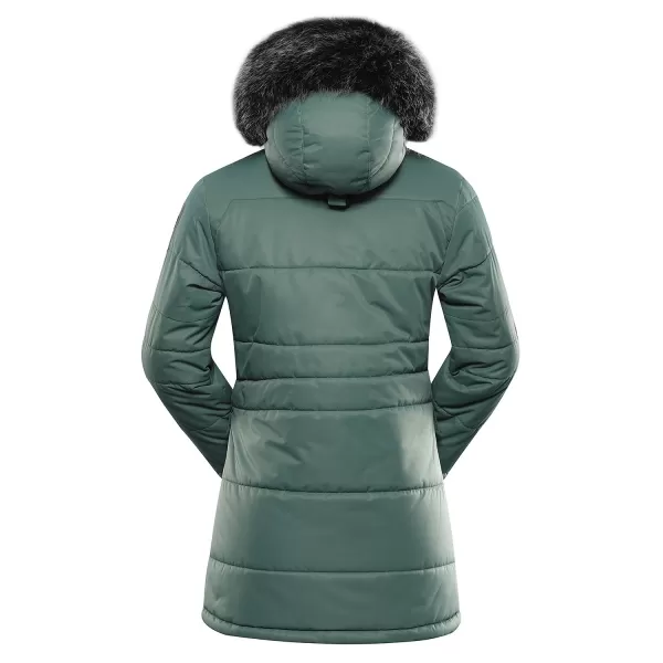  Dámská bunda ALPINE PRO WERDA LJCD644 ZELENÁ 