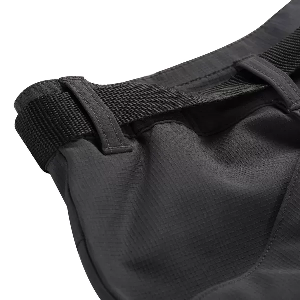  Pánské softshellové kalhoty ALPINE PRO CORB MPAD672 TMAVĚ ŠEDÁ 