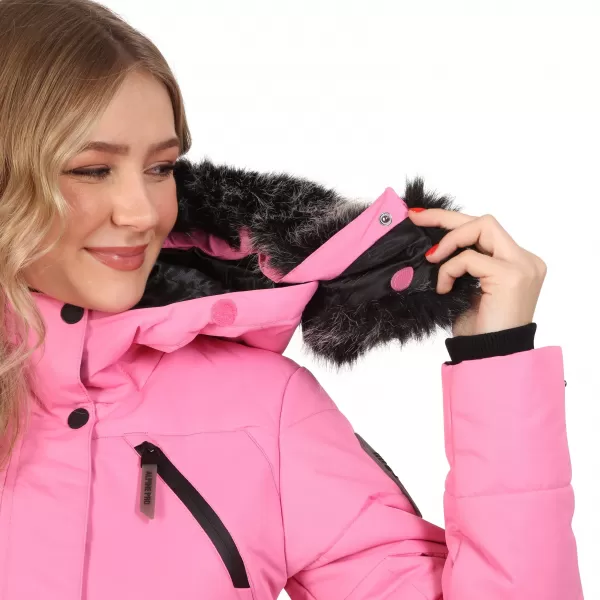  Dámská bunda ALPINE PRO WERDA LJCD644 RŮŽOVÁ 