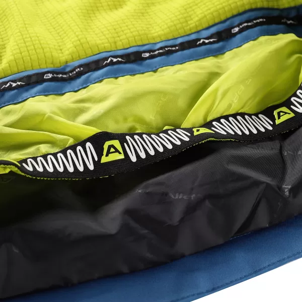  Dětská lyžařská bunda ALPINE PRO REAMO KJCB305 SVĚTLE ZELENÁ 