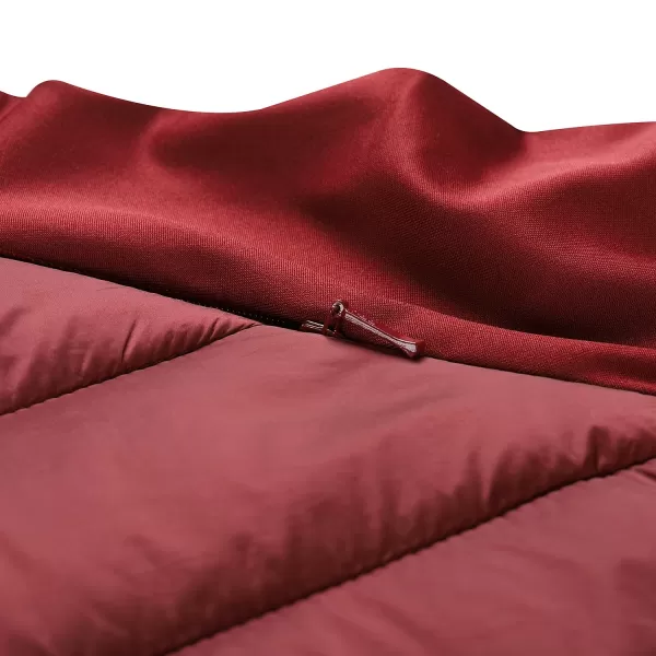  Dámské hi-therm šaty ALPINE PRO OMERA LSKB459 ČERVENÁ 