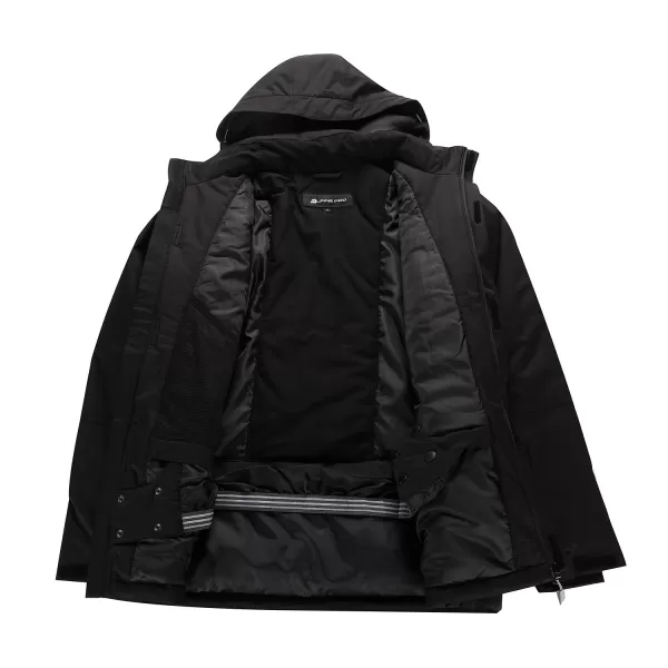  Pánská lyžařská budnda ALPINE PRO COMED MJCD716 ČERNÁ 