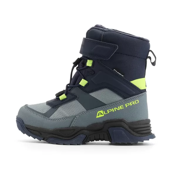  Dětské zimní boty ALPINE PRO NERO KBTD426 MODRÁ MYKONOS 