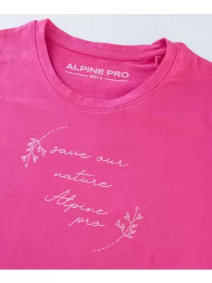 Dámské triko ALPINE PRO BADENA LTSY007 RŮŽOVÁ
