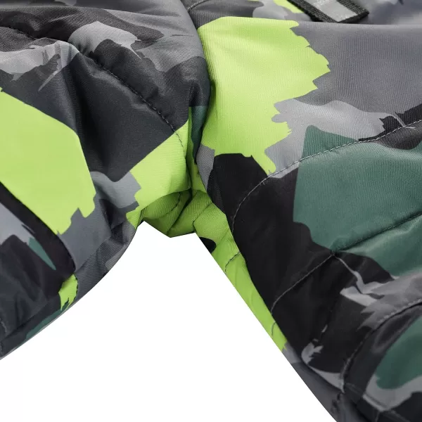  Dětská bunda ALPINE PRO WERDO KJCD335 ZELENÁ 