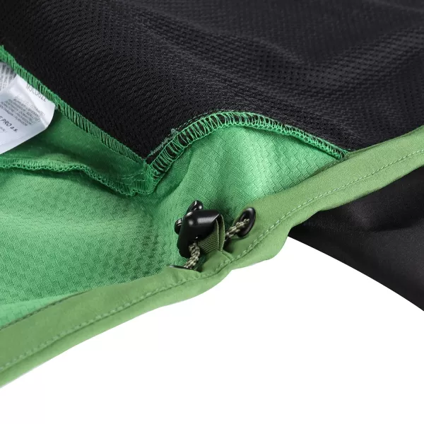  Pánská softshellová bunda ALPINE PRO ESPRIT MJCD622 ZELENÁ 