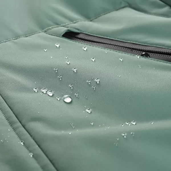  Pánská bunda ALPINE PRO WERD MJCD681 ZELENÁ 