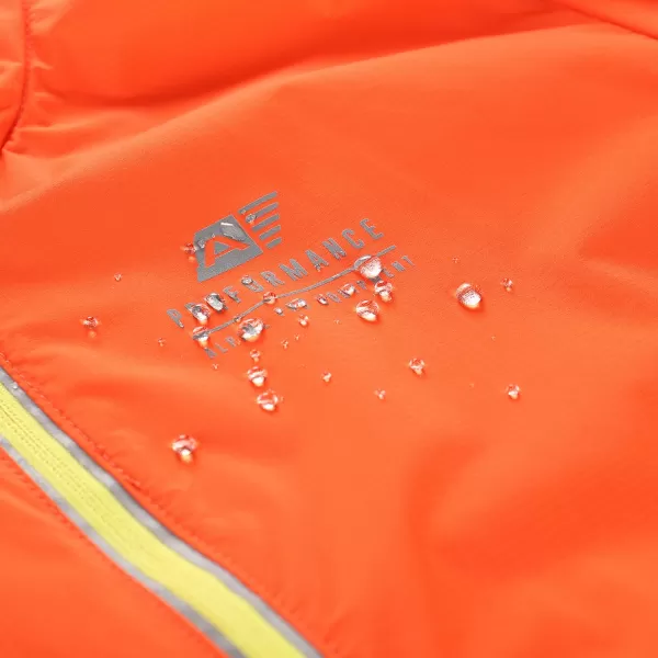  Dětská ultralehká bunda ALPINE PRO SPINO KJCC319 POMERANČOVÁ 