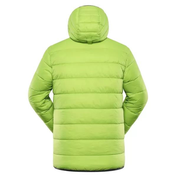  Pánská oboustranná bunda hi-therm ALPINE PRO EROM MJCD628 TMAVĚ ŠEDÁ 