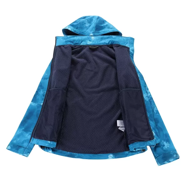  Dámská softshellová bunda ALPINE PRO HOORA LJCC590 MODRÁ 
