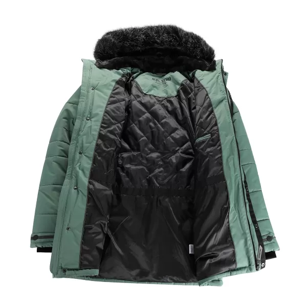  Pánská bunda ALPINE PRO WERD MJCD681 ZELENÁ 