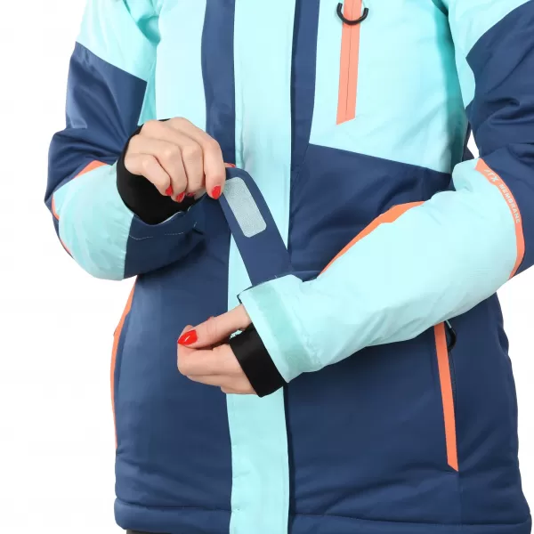 Dámská lyžařská bunda ALPINE PRO DEARA LJCD654 MODRÁ 