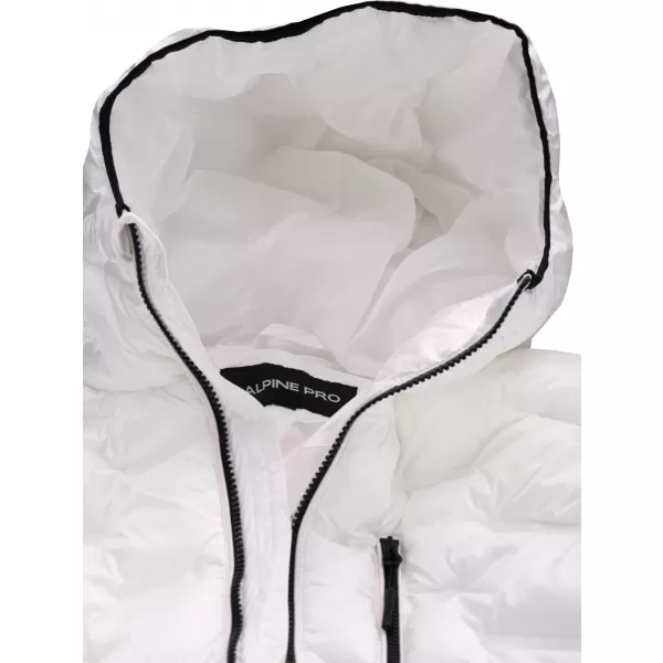  Pánská bunda ALPINE PRO MARED MJCD712 BÍLÁ 