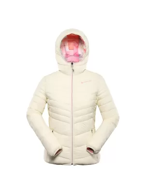 Dámská oboustranná bunda hi-therm ALPINE PRO EROMA LJCD595 KRÉMOVÁ