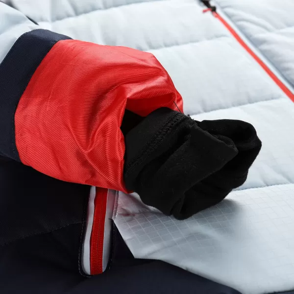  Dámská péřová lyžařská bunda ALPINE PRO FERERA LJCD656 MODRÁ 