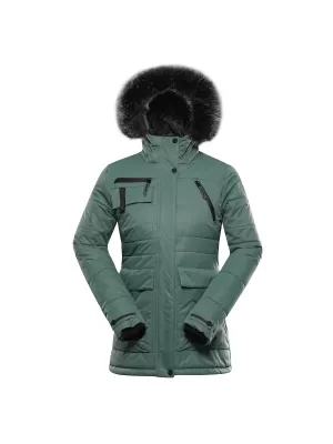 Dámská bunda ALPINE PRO WERDA LJCD644 ZELENÁ